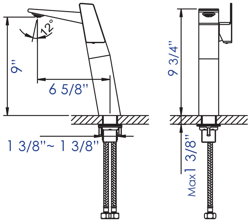ALFI brand AB1475 Bathroom Faucet
