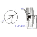 ALFI brand AB3001 Shower Mixer
