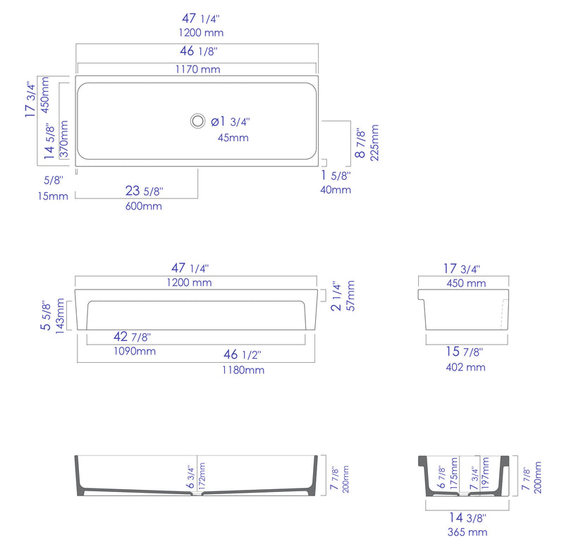 ALFI brand  Bathroom Sink