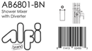 ALFI brand AB6801 Shower Mixer