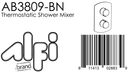 ALFI brand AB3809 Shower Mixer