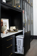 REV A SHELF : Polymer Pullout Hamper for Vanity/Closet Applications