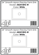 ALFI brand AB2418HS Kitchen Sink