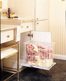 REV A SHELF : Steel Wire Pullout Hamper for Vanity/Closet Applications