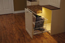 REV A SHELF : Steel Wire Pullout Hamper for Vanity/Closet Applications