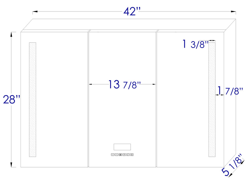 ALFI brand  Medicine Cabinet