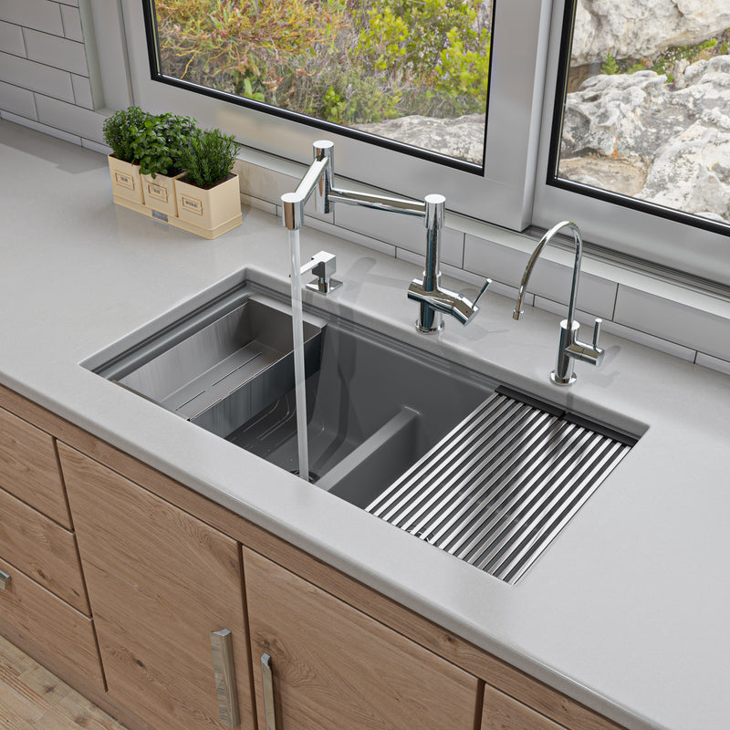 ALFI brand AB3418DBUM Kitchen Sink