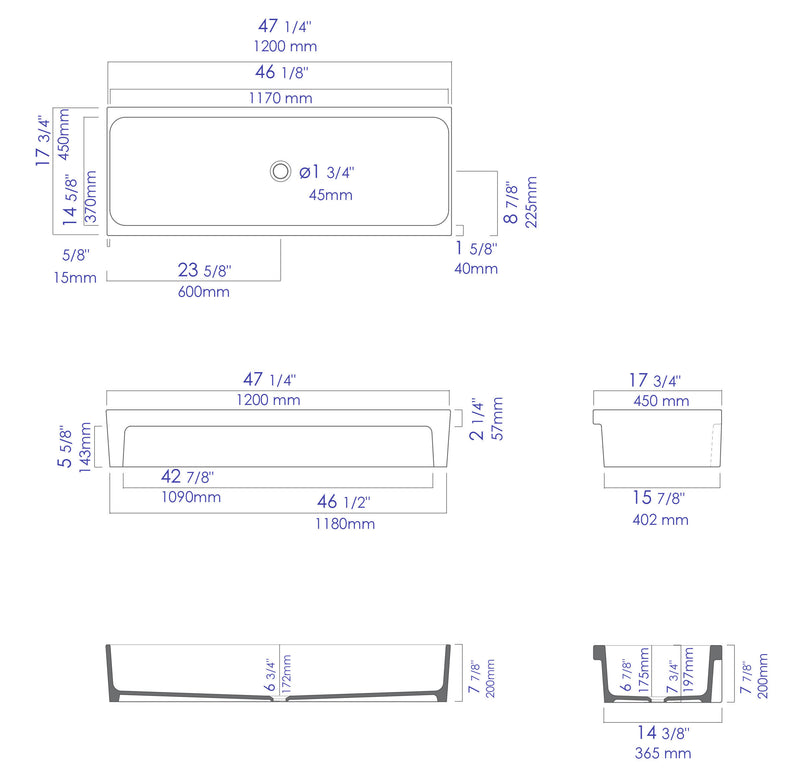 ALFI brand  Bathroom Sink