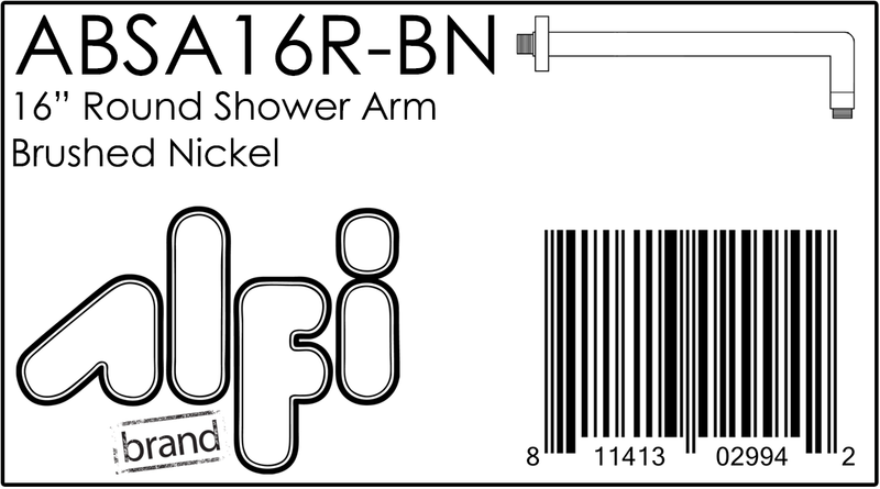 ALFI brand ABSA16R Shower Arm