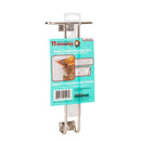 Satin Nickel Under Cabinet Stemware Rack