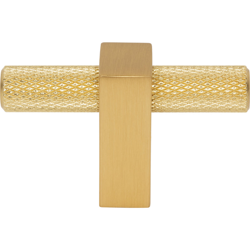 Jeffrey Alexander Larkin Knurled 2-3/8" Length Bar Knob