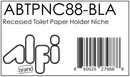 AlFI brand ABTPNC88 Toilet Paper Holder