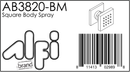 ALFI brand AB3820 Body Spray