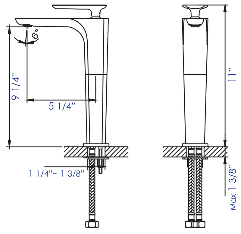 ALFI brand AB1778 Bathroom Faucet