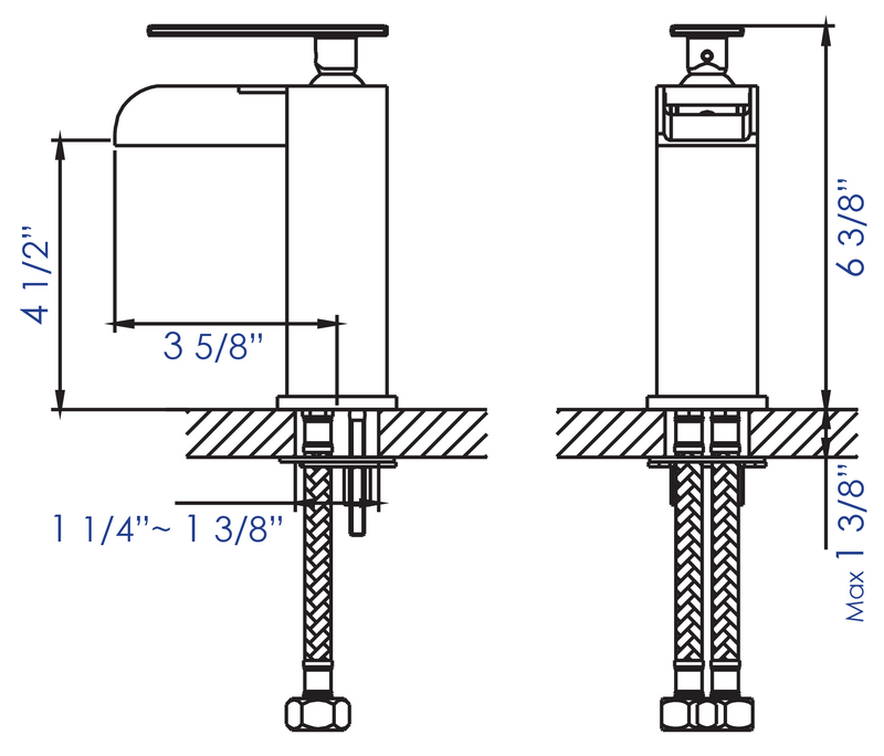 ALFI brand AB1598 Bathroom Faucet