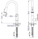 ALFI brand ABKF3480 Kitchen Faucet