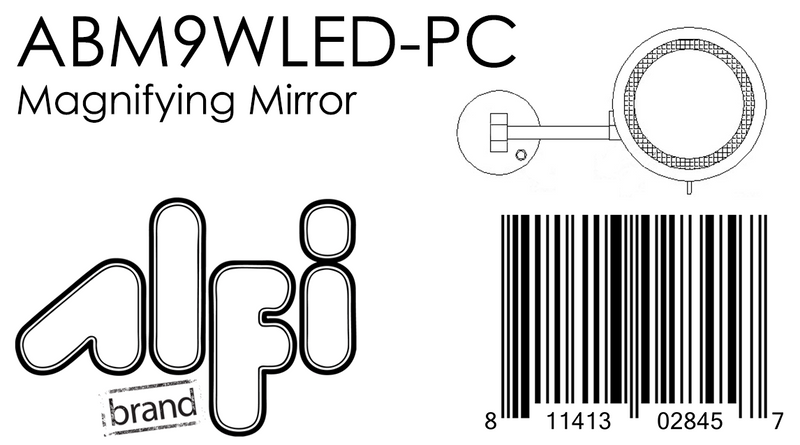 ALFI brand ABM9WLED Mirror