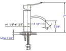 ALFI brand AB1258 Bathroom Faucet