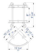 ALFI brand  Shower Caddy