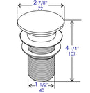 ALFI brand AB8055 Bathroom Sink Drain