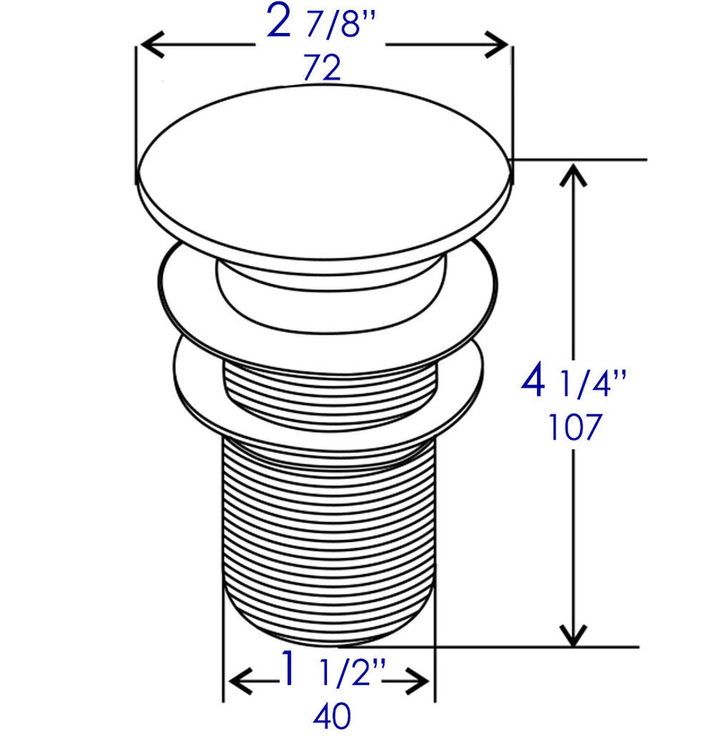 ALFI brand AB8055 Bathroom Sink Drain