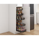 21" Black Nickel STORAGE WITH STYLE® Metal Soft-close Pullout Basket