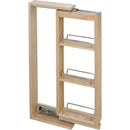 6" Wide 42" Tall Upper Wall Cabinet Pullout Filler