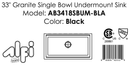 ALFI brand AB3418SBUM Kitchen Sink
