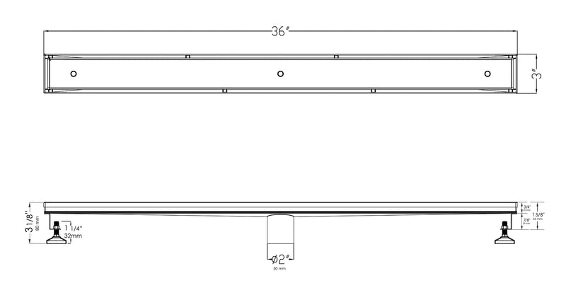 ALFI brand  Shower Drain