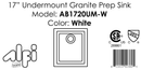 ALFI brand AB1720UM Kitchen Sink