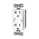 120VAC 20A Swidget Outlet, w/ Wi-Fi Control Insert, White