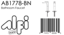 ALFI brand AB1778 Bathroom Faucet