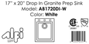 ALFI brand AB1720DI Kitchen Sink