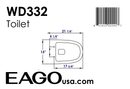 EAGO  Toilet