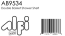 ALFI brand  Shower Caddy