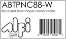 AlFI brand ABTPNC88 Toilet Paper Holder