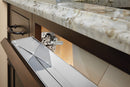 REV A SHELF : Soft-Close 50 degree Pivot Hinge for Sink Base Tip-Out Trays