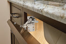 REV A SHELF : Soft-Close 50 degree Pivot Hinge for Sink Base Tip-Out Trays