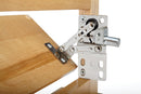 REV A SHELF : Soft-Close 50 degree Pivot Hinge for Sink Base Tip-Out Trays