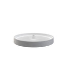 REV A SHELF : Polymer Full-Circle 1-Shelf Lazy Susan w/Bottom Mount Hardware for Corner Wall Cabinets