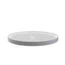 REV A SHELF : Polymer Full-Circle 1-Shelf Lazy Susan w/ Bottom Mount Hardware for Corner Base Cabinets