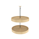 REV A SHELF : Polymer Full Circle 2-Shelf Lazy Susan for Corner Wall Cabinets