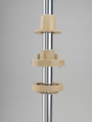 REV A SHELF : Banded Wood Full-Circle 2-Shelf Lazy Susans for Corner Base Cabinets