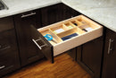 REV A SHELF : Customizable Drop-In Cutlery Drawer Organizer