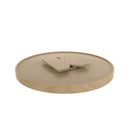 REV A SHELF : Natural Wood Full-Circle Lazy Susan for Corner Base Cabinets w/ Swivel Bearing