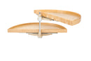 REV A SHELF : Natural Wood Pivot and Slide Half-Moon 2-Shelf Organizer for Blind Corner Cabinets