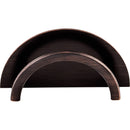 Top Knobs: SANCTUARY (R) Half Circle Open