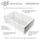 ALFI brand AB3018ARCH Kitchen Sink