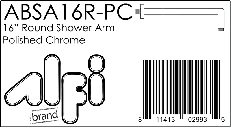 ALFI brand ABSA16R Shower Arm