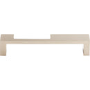 Top Knobs: SANCTUARY (R) II Modern Metro Notch Pull B